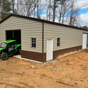 18 x 40 x 8 Standard Metal Garage