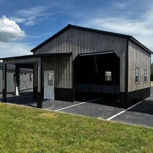 22 x 25 x 12 Standard Metal Garage