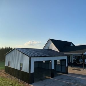 24 x 30 x 10 Standard Metal Garage