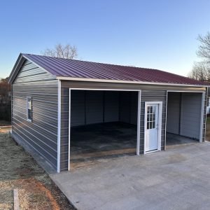 24 x 30 x 10 Standard Metal Garage