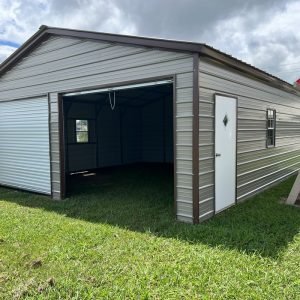 24 x 30 x 9 Standard Metal Garage