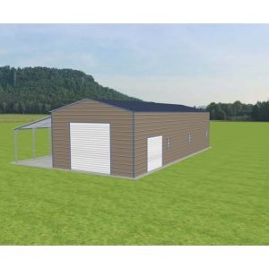 20 x 50 x 10 Standard Metal Garage