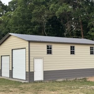 24 x 35 x 11 Standard Metal Garage