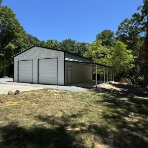 24 x 30 x 11 Standard Metal Garage