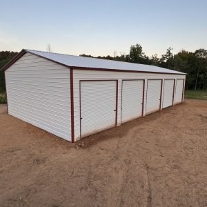 22 x 60 x 12 Standard Metal Garage